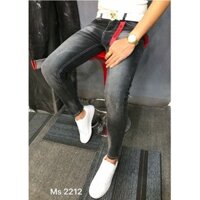 QUẦN JEAN NAM ĐEN XÁM SÁNG 2212 ( HÌNH THẬT )