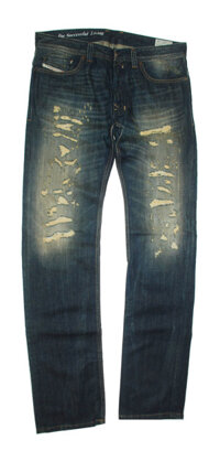 Quần jean nam DIESEL - Size 33x34 - Made in Morocco