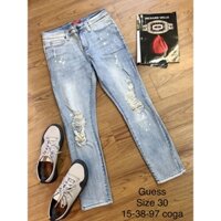 quần jean nam Guess hàng hiệu xách tay chính hãng , thương hiệu cao cấp thế giới , hình thật của shop , cam kết  chuẩn