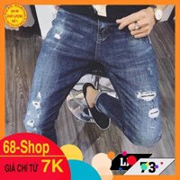 Quần Jean Nam Hàn Quốc Cao Cấp 💥MUA 1 TẶNG 1💥 Thời Trang Dạo Phố Vải Co Giãn Giống Hình 💖FREE SHIP💖