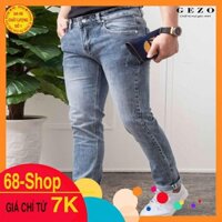 Quần Jean Nam Hàn Quốc Cao Cấp 💥MUA 1 TẶNG 1💥 Thời Trang Dạo Phố Vải Co Giãn Giống Hình 💖FREE SHIP💖