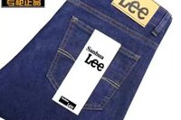 Quần jean nam Lee chỉ nổi
