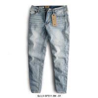 Quần jean nam L.E.V.I.S xuất dư xịn ống suông form Slim basic, Men's basic slim denim wash [LV-SF511]