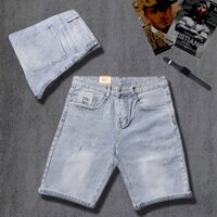 Quần jean nam lửng xám không rách M12