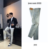 Quần jean nam màu bạc,chất jean đẹp,co giãn nhẹ,dáng slimfit JN016