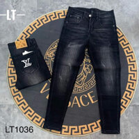 Quần jean nam mẫu mới cao cấp thêu túi sau sang trọng trẻ trung chuẩn form thời trang Thêu túi MS 1036