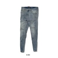 Quần Jean Nam Màu Xanh  Quan Bo Nam chất vải co dãn, Form Slimfit, ống dạng vừa, MS954,