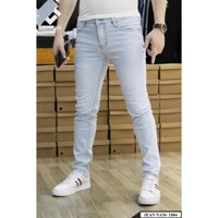 Quần Jean Nam Màu Xanh Sáng Cao Cấp