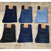 Quần jean nam ống đứng Kazata vải co giãn dáng slimfit suông