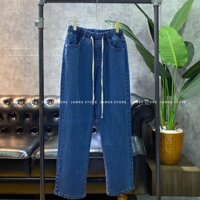 Quần jean nam ống xuông lưng chun hàng quảng châu cao cấp JAMES STORE - QJC36