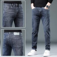 Quần Jean Nam Quần Bò Nam Trơn Dáng Skinny Co Giãn 4 Chiều Hàng Công Ty Thiết Kế Cao Cấp
