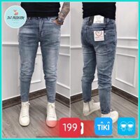 Quần Jean Nam, Quần Bò Nam kiểu mới hot trend phong cách hàn quốc msa10 - Mẫu 199 - 32