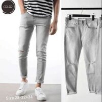 Quần jean nam rách cực bụi