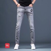 Quần jean nam rách gối Hàn Quốc