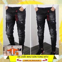 Quần Jean Nam Skinny chính hãng, giá tốt,quần jean nam rách đẹp