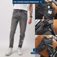 Quần jean nam slimfit màu xám co dãn The Fashion House M3013