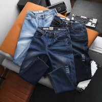 Quần Jean nam suông Cao Cấp L V 501 3M basic xuất hãng, Co Giãn nhẹ, Form Trẻ Trung, Sang Trọng