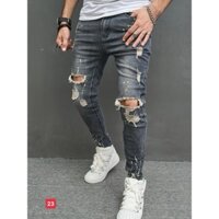 Quần jean nam thời trang Kelvin Fashion, quần bò nam cao cấp mẫu mới phong cách trẻ trung - JD14