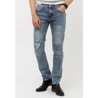 Quần jean Nam TITISHOP QJ182 WAX RÁCH