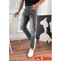 Quần jean nam trơn chất bò cao cấp co dãn 4 chiều cực đẹp form ôm dáng chuẩn body fit windyshop