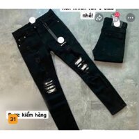 Quần jean nam trơn màu xám cao cấp quần bò đẹp giá rẻ taka 31