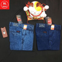 Quần jean nam trung niên dáng thụng to túi chéo, quần bò nam ống suông trung tuổi cao cấp đẹp bền - Hàng mới về