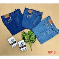Quần jean nam túi chéo ống thụng trung niên