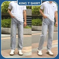 Quần Jean Nam Vảy Sơn Mẫu Mới 2025 Cực Chất, Quần Jean Nam Ống Suông Vảy Sơn Phong Cách - KTS