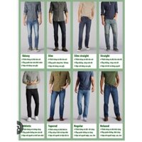 👖quần jean nam vnxk các hiệu 😍