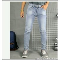 quần jean nam XANH BẠC S5678 chất jean giãn tốt MẪU-PL310