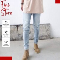 Quần Jean Nam Xanh Nhạt Dáng Skinny Form Ôm Fini Store