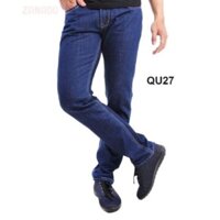QUẦN JEAN NAM XANH TRƠN CHỈ NỔITHƯƠNG HIỆU VONESA