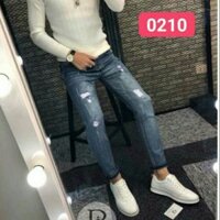 Quần jean nam xước cực bụi