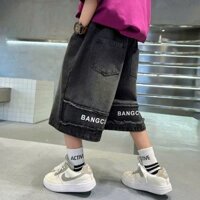 Quần Jean Ngố BANGCULUD 2 Màu Cực Chất  Cho Bé Trai 20-50kg