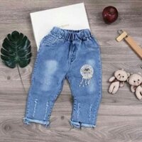 quần jean ngố bé gái nhí