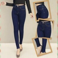 Quần Jean Nữ Chất Liệu Đẹp ST 290 (Xanh) Có Size Đại 70kg