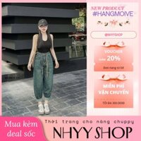 Quần jean nữ lưng cao bigsize 60-95kg dáng baggy che khuyết điểm, quần baggy nữ dáng trơn basic có lưng chun sau dễ mặc