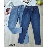 Quần jean nữ lưng cao form siêu co giãn size đại từ 40kg đến 80kg hàng VNXK thời trang bigsize 2KJean MS2106 Đẹp *