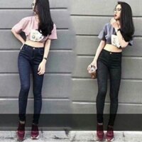 Quần jean nữ lưng cao V43