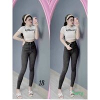 QUẦN JEAN NỮ LƯNG CAO