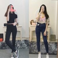 Quần jean nữ lưng cao