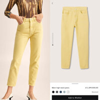 Quần jean nữ Mango Auth vợt sale