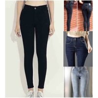 Quần jean nữ nhiều màu chất giãn có big size nh552