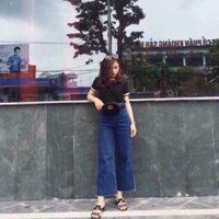 QUẦN JEAN NỮ ỐNG BAGGY LOE BGD 052