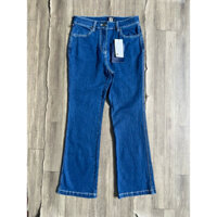 Quần jean nữ ống loe nhẹ xuất Hàn