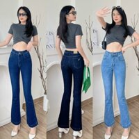 Quần jean nữ ống loe, ống bát size đại BH fashion co dãn tốt - Hàng mới về