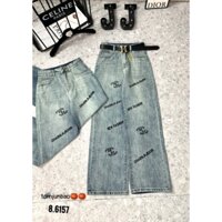 QUẦN JEAN NỮ ỐNG SUÔNG