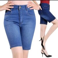 Quần Jean Nữ Quần Bò Nữ Ngố Lưng Cao Co Giãn Phong Cách Thời Trang Hàn Quốc