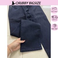 Quần jean nữ skinny nữ Bigsize 70kg, quần bò nữ dáng ôm body co giãn