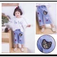 Quần jean ống bát